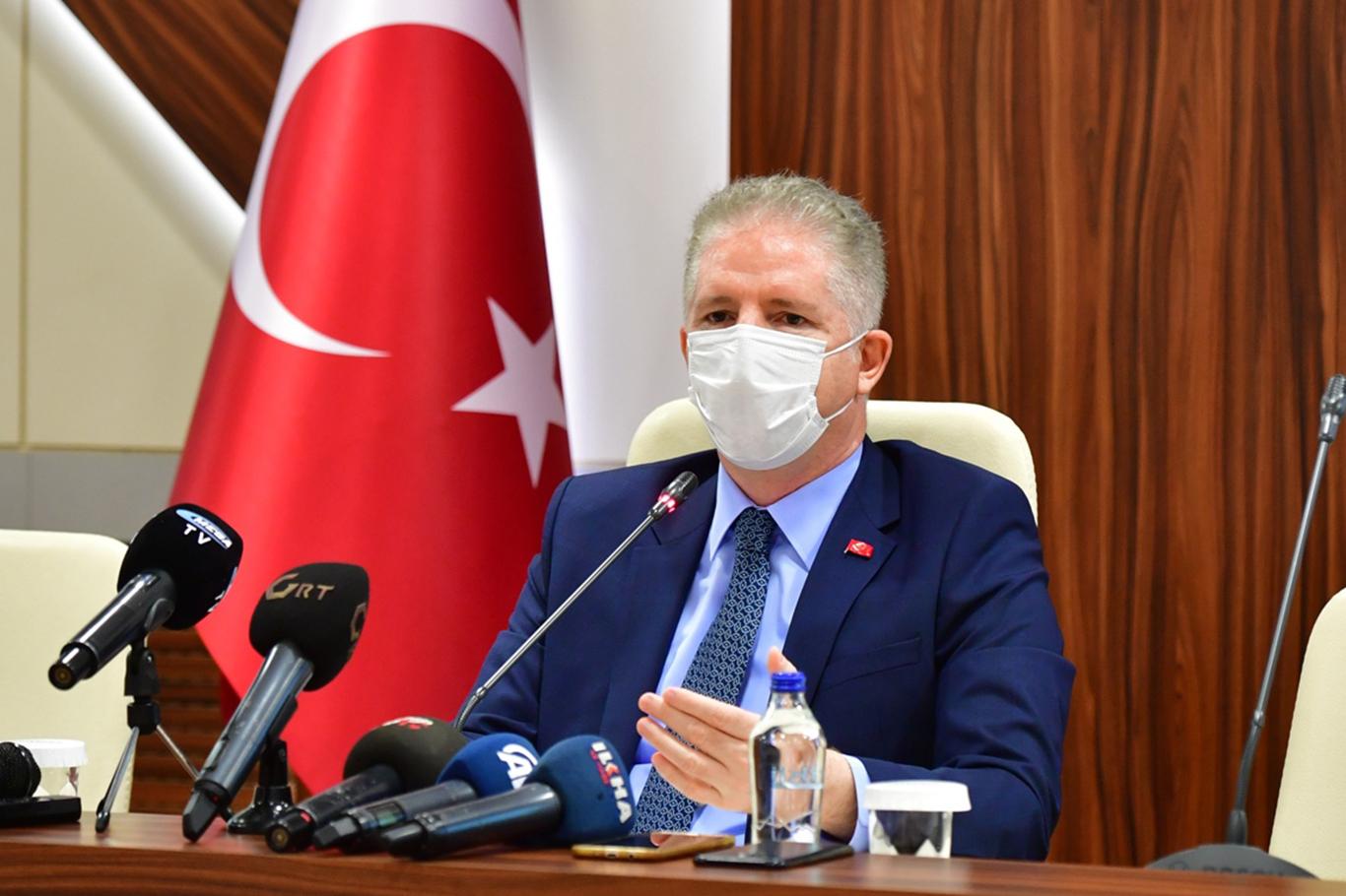 Gaziantep Valisi Gül: "Suriyelilerde vaka sayısı sıfıra yakın"